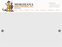 Tablet Screenshot of mokihana.com